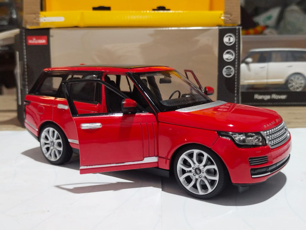 Rastar Range Rover Red diecast car 1/24 scale