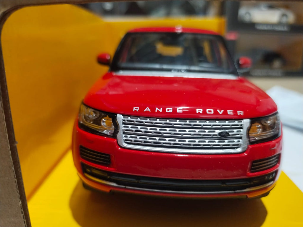 Rastar Range Rover Red diecast car 1/24 scale