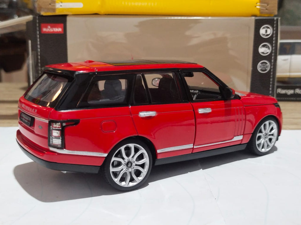 Rastar Range Rover Red diecast car 1/24 scale