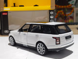 Rastar Range Rover white diecast car 1/24 scale