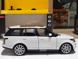 Rastar Range Rover white diecast car 1/24 scale