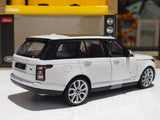 Rastar Range Rover white diecast car 1/24 scale