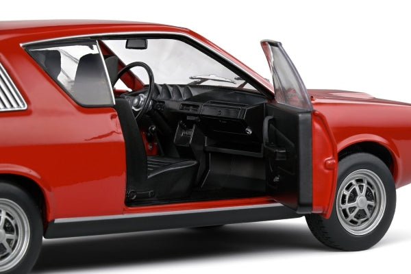 Solido Renault 17 MK1 - 1976 - Red Diecast Car 1/18