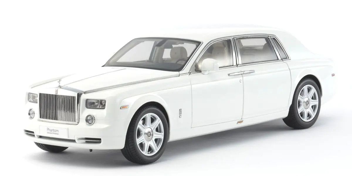 Kyosho Rolls Royce Phantom EWB White 1/18