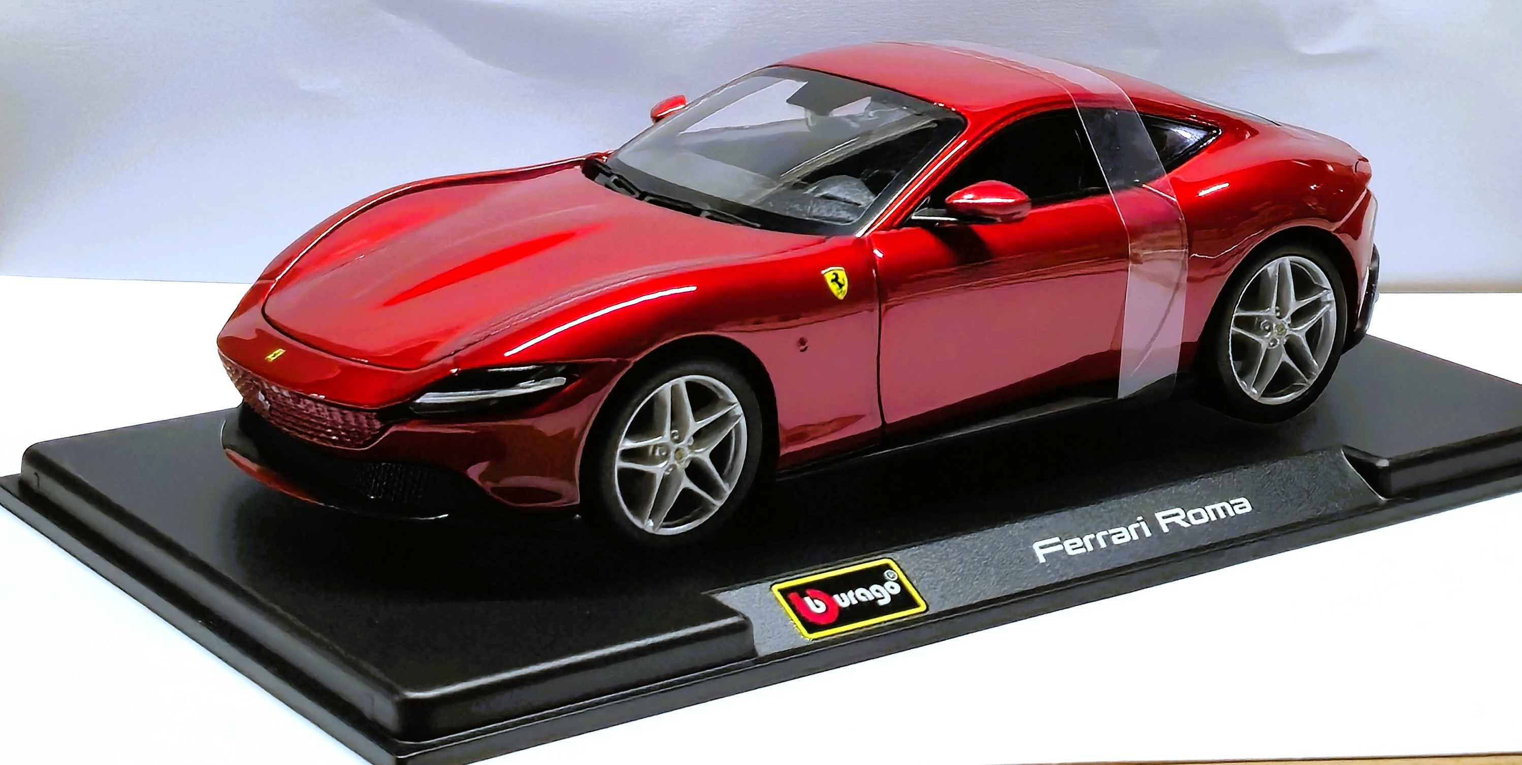 Ferrari Roma Dark Red 1/24 Diecast Model Car by Bburago