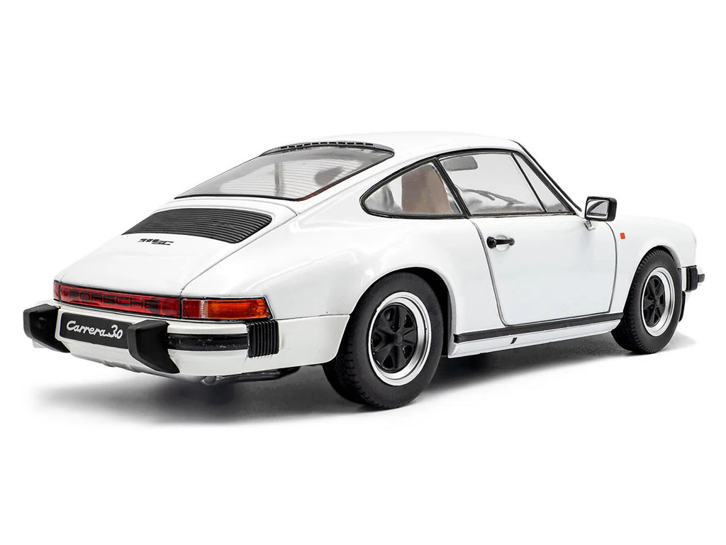 Solido 1974 Porsche 911 930 3.0 SC White 1/18 scale diecast model car