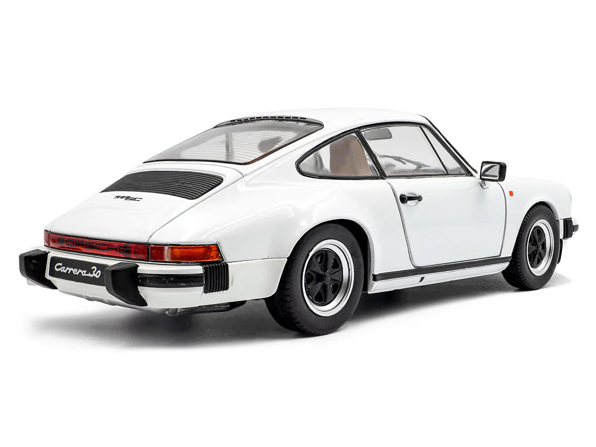 Solido 1974 Porsche 911 930 3.0 SC White 1/18 scale diecast model car