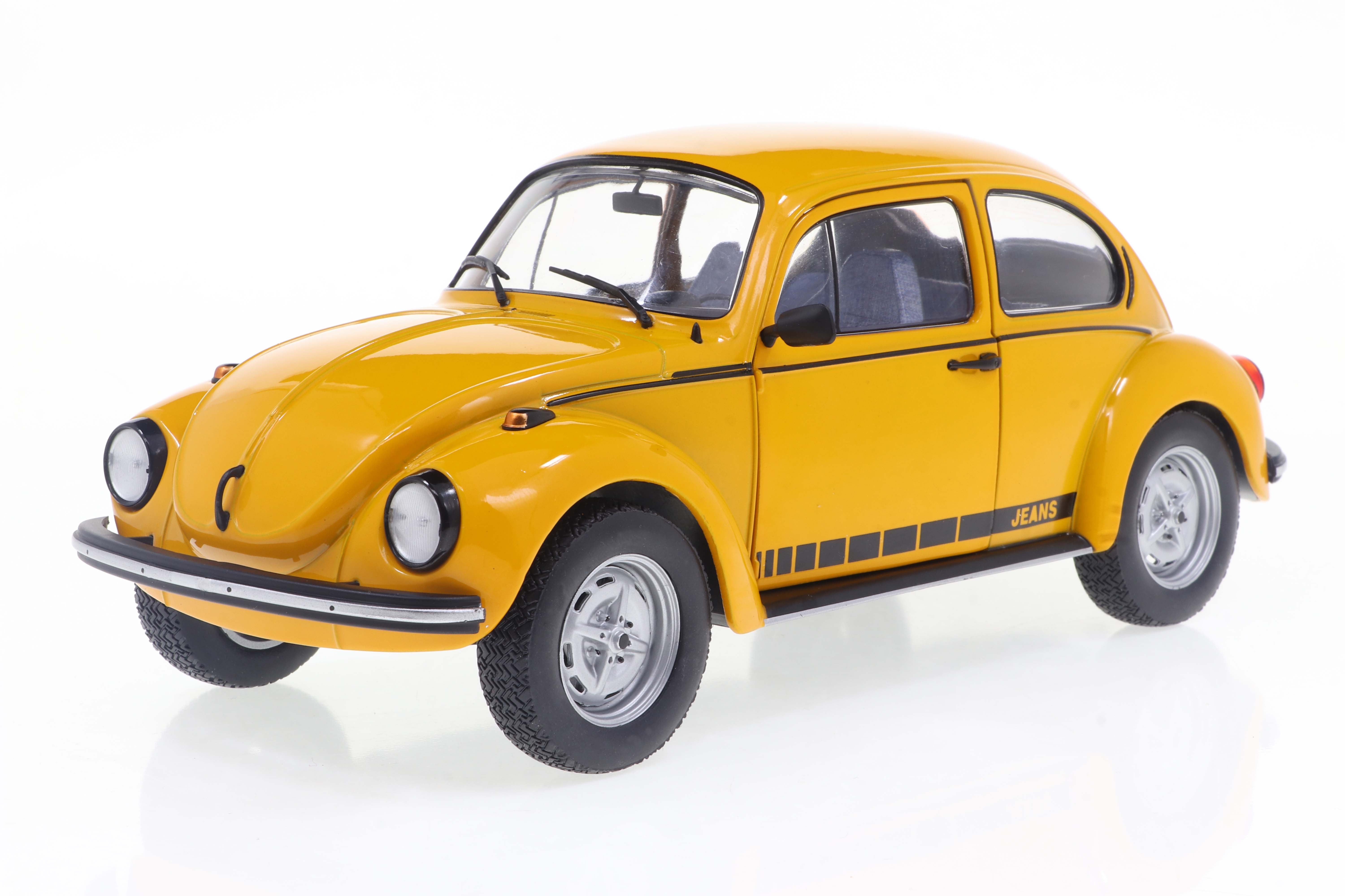 Solido 1974 Volkswagen Beetle Jeans Orange 1/18 scale diecast