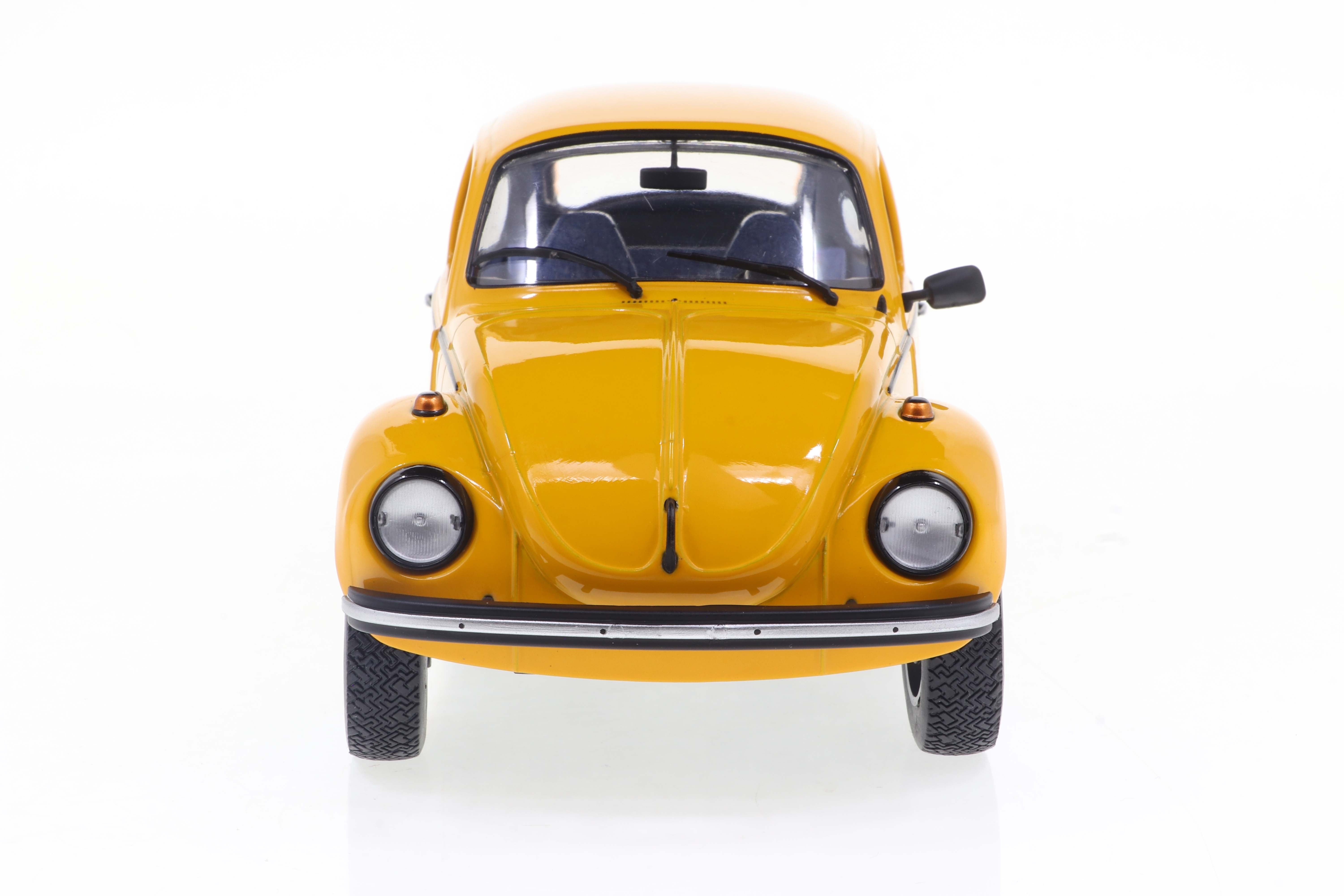 Solido 1974 Volkswagen Beetle Jeans Orange 1/18 scale diecast