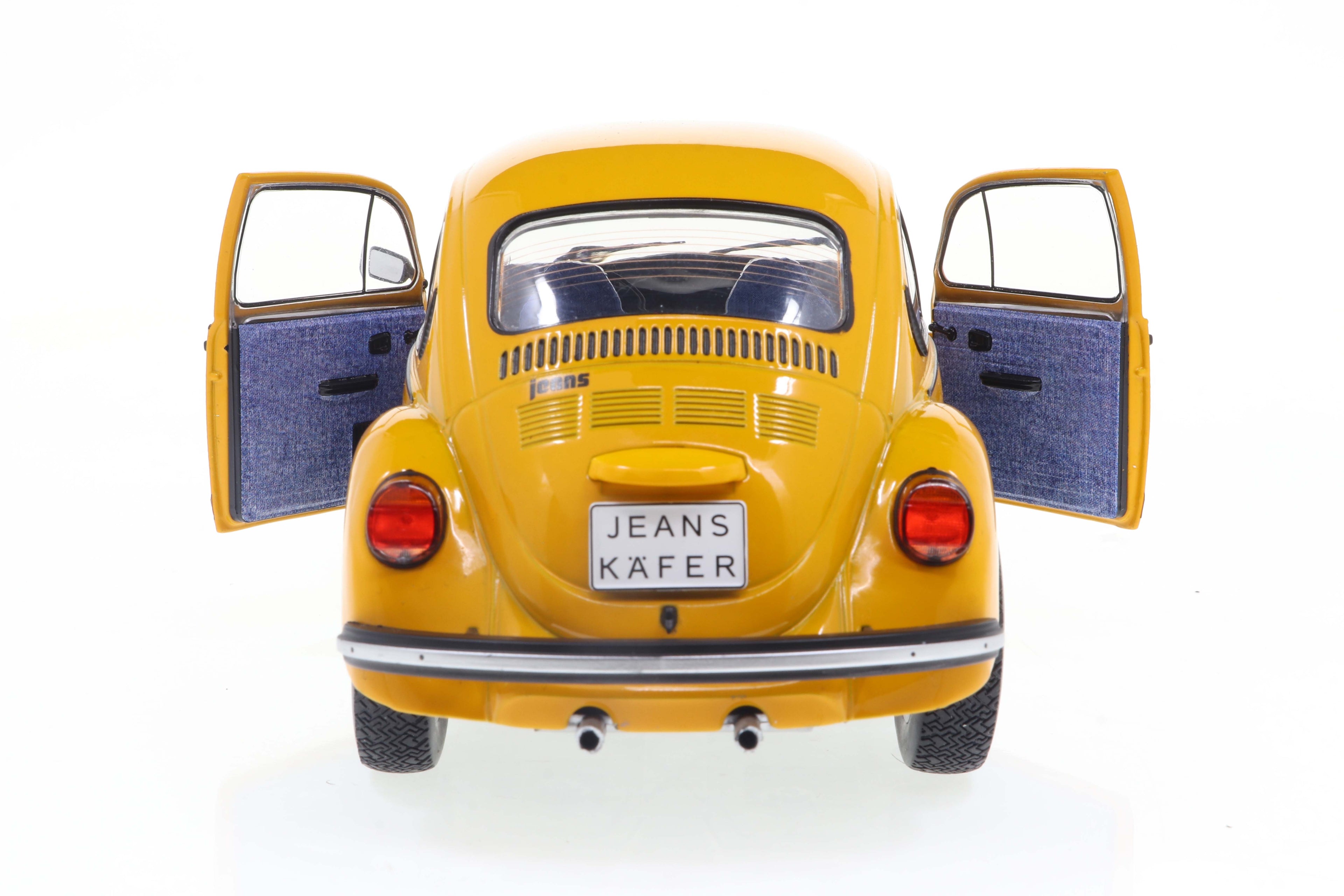 Solido 1974 Volkswagen Beetle Jeans Orange 1/18 scale diecast model car