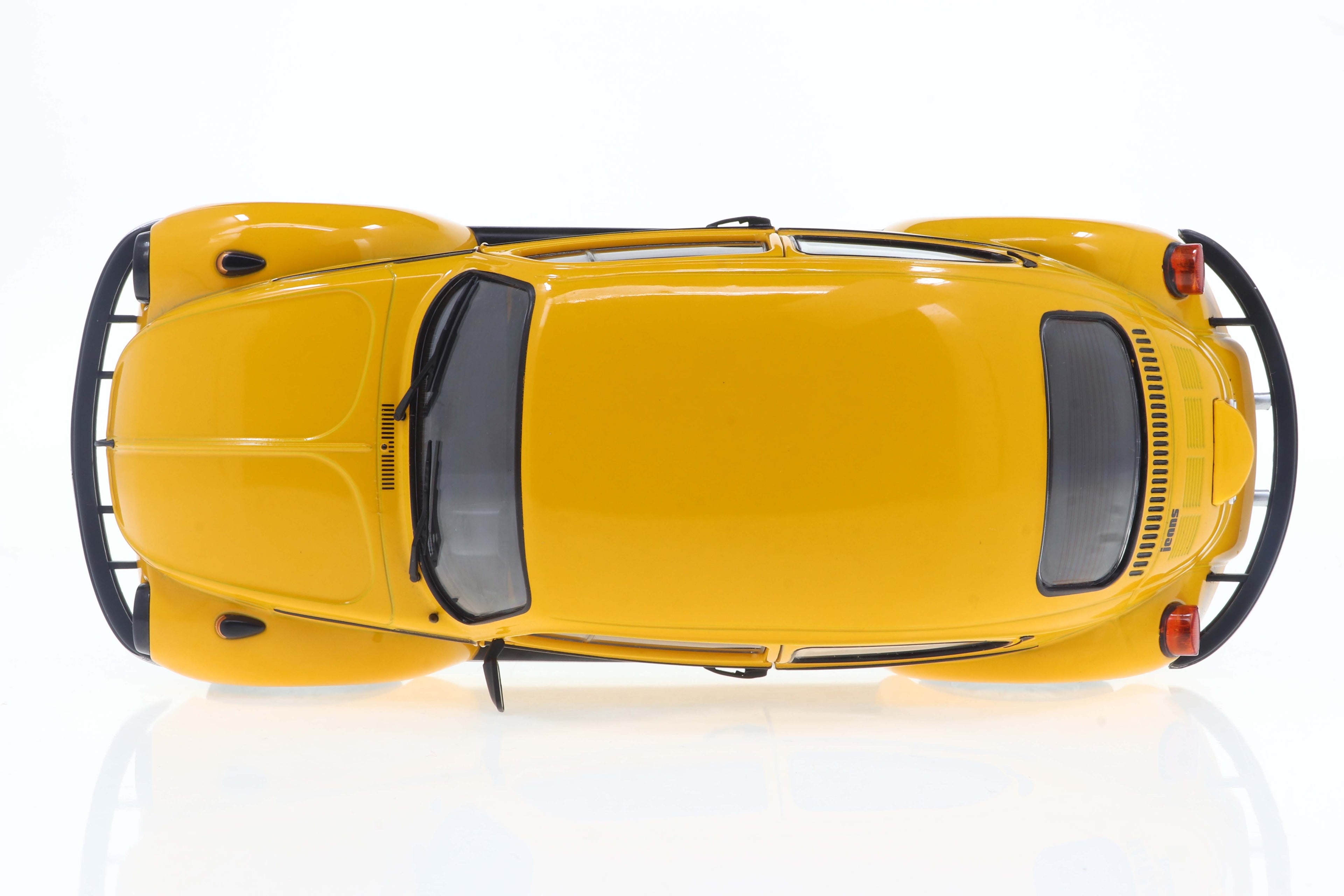 Solido 1974 Volkswagen Beetle Jeans Orange 1/18 scale diecast model car