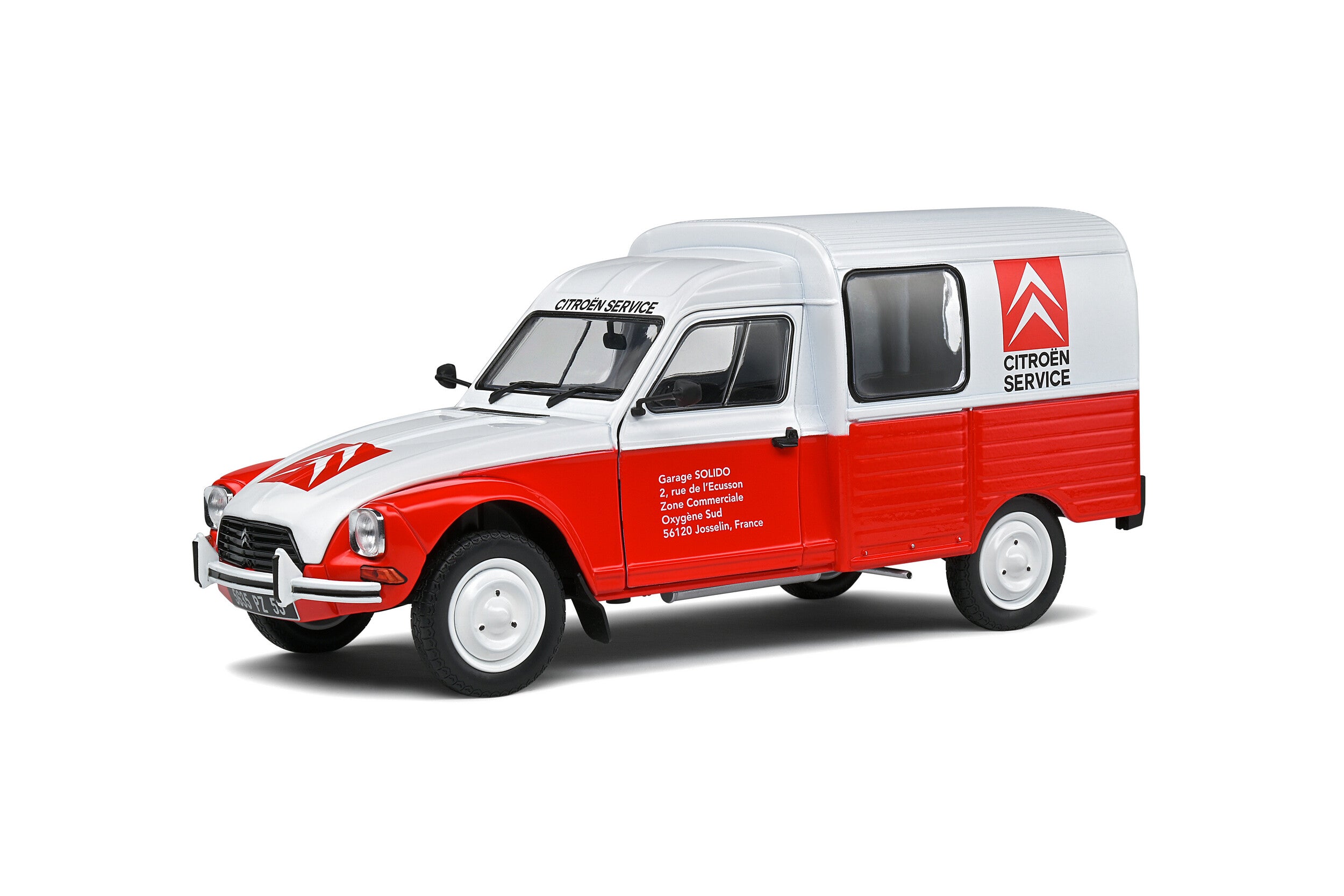 Solido 1984 Citroen Acadiane Assistance Van 1/18 scale diecast model car