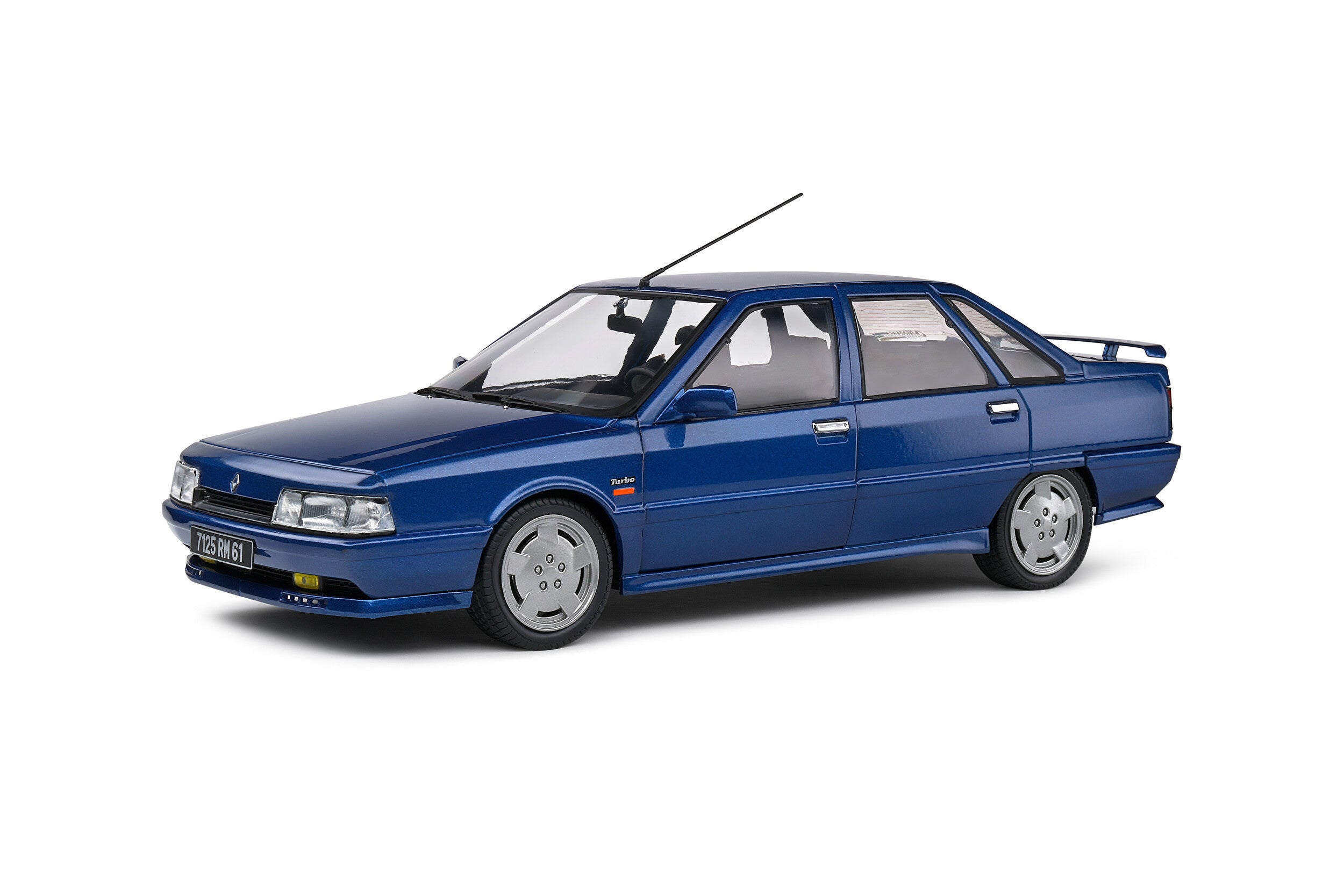 Solido 1988 Renault 21 MK 1 Turbo Blue 1/18 scale diecast model