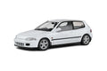 Solido 1991 Honda Civic EG6 white 1/18 scale diecast model car