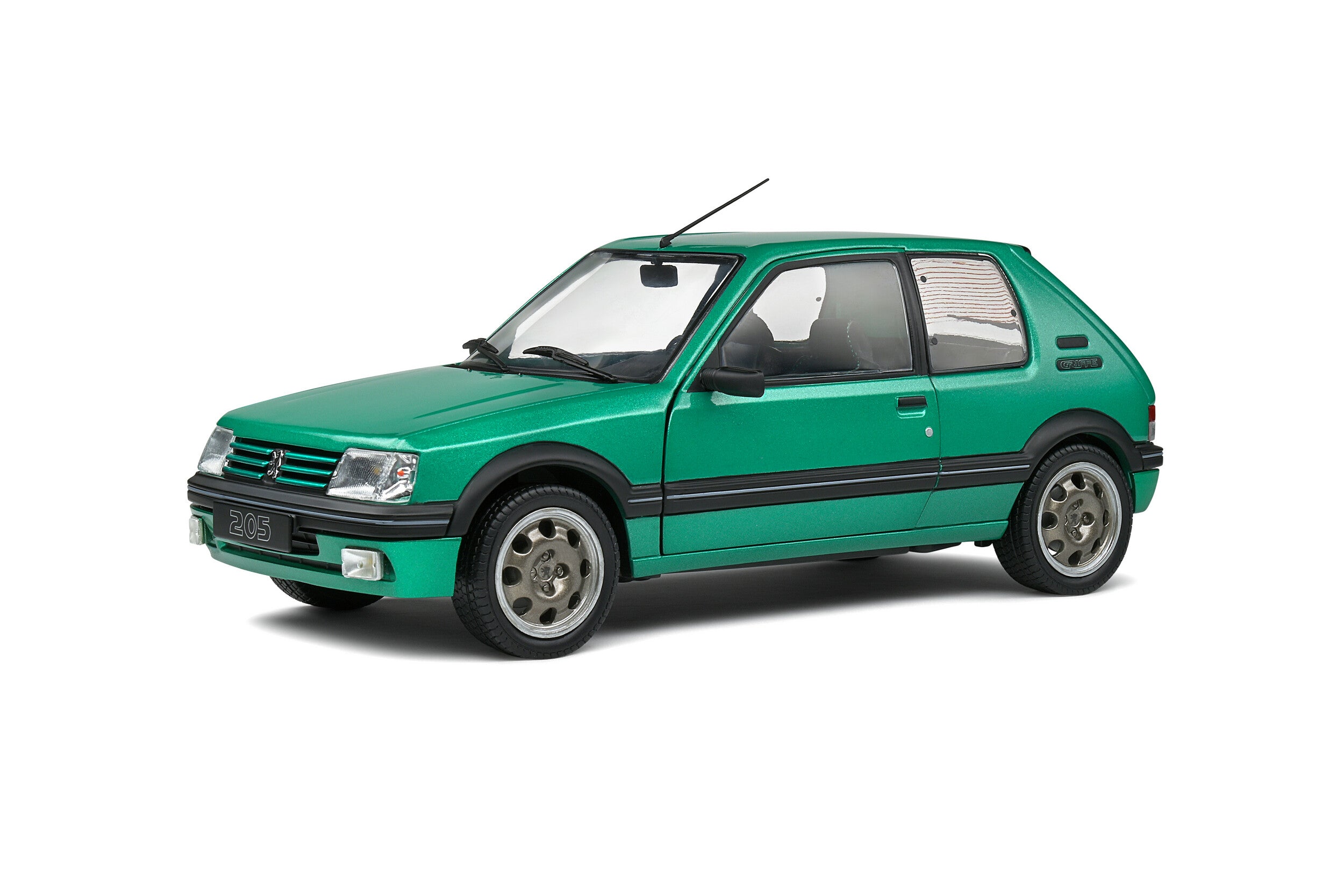 Solido 1992 Peugeot 205 1.9 GTi Griffe 1/18 scale diecast model car