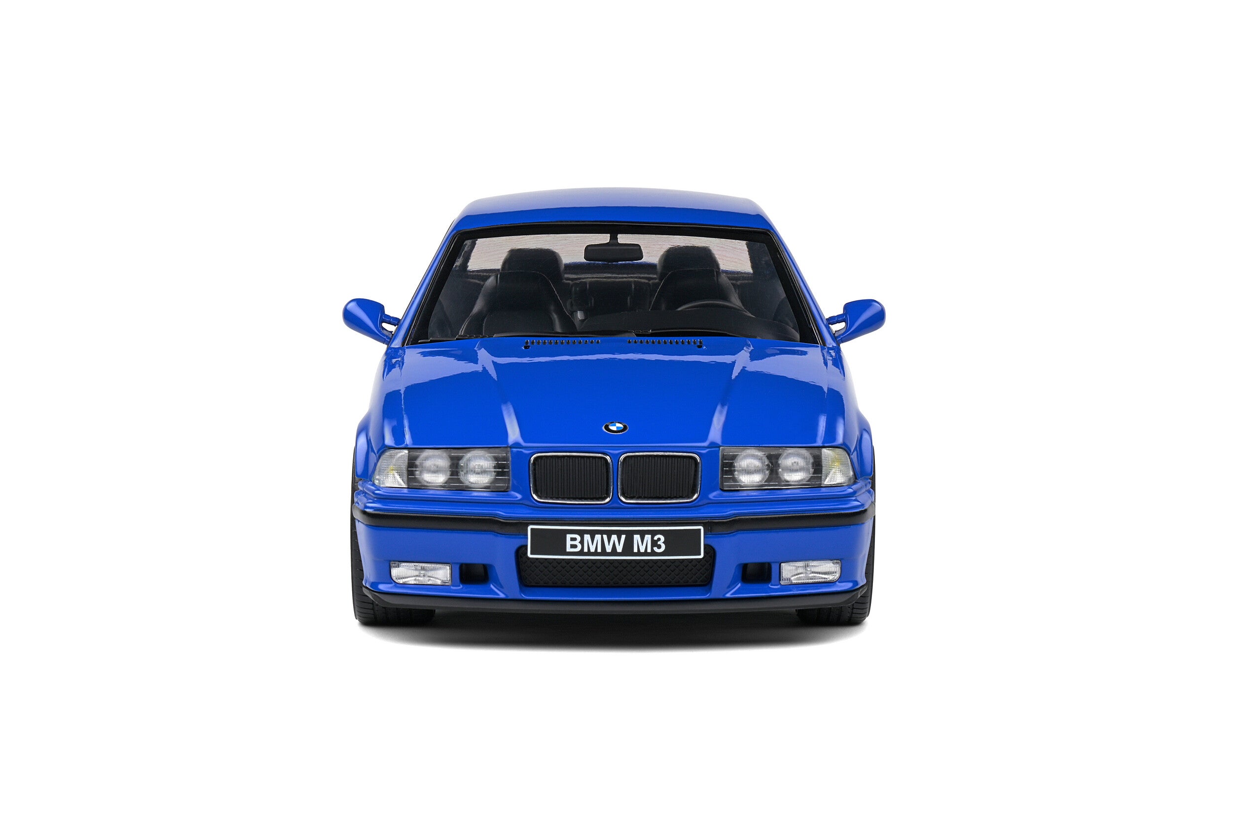 Solido 1996 BMW E36 Coupe M3 Santorin Blue 1/18 scale diecast model car