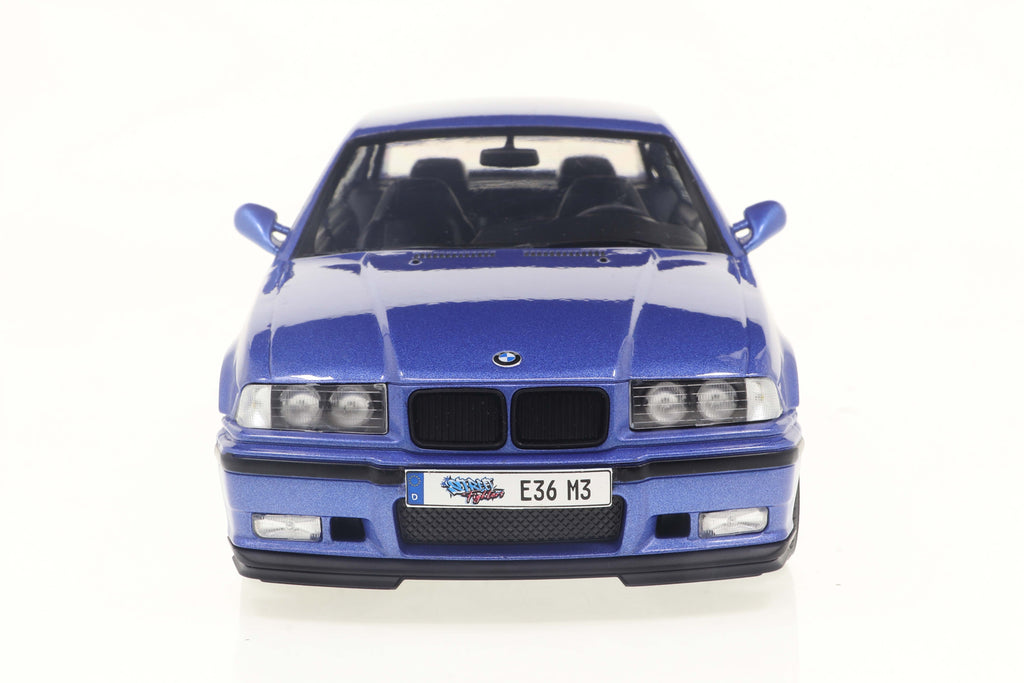 Solido 1996 BMW W36 M3 Coupe Blue 1/18 scale diecast model car