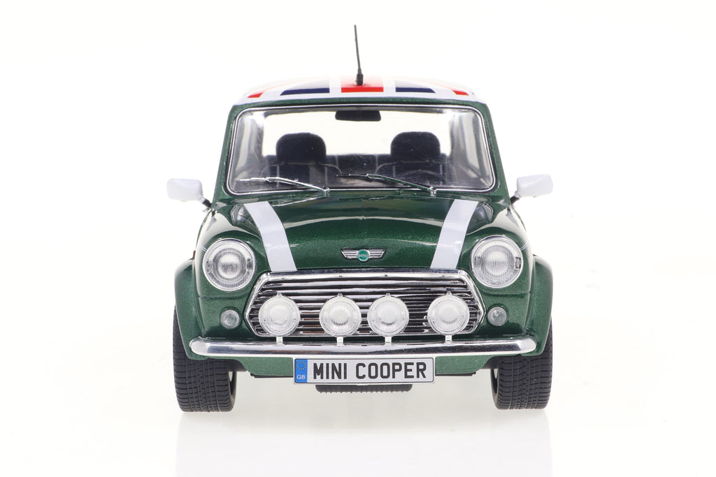 Solido 1997 Mini Cooper Sport Green 1/18 scale diecast model car