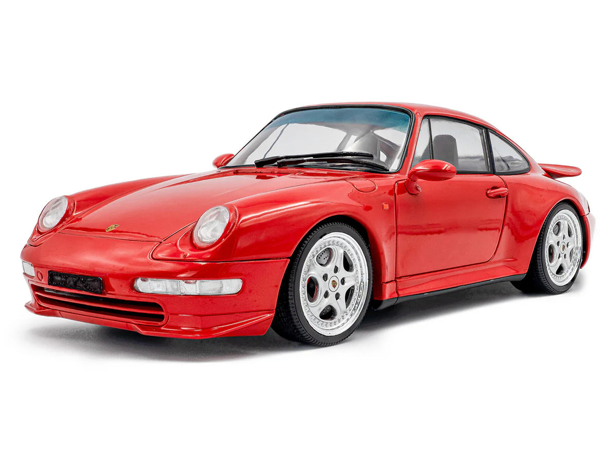 Solido 1997 Porsche 911 993 Carrera RS Red 1/18 scale diecast model car