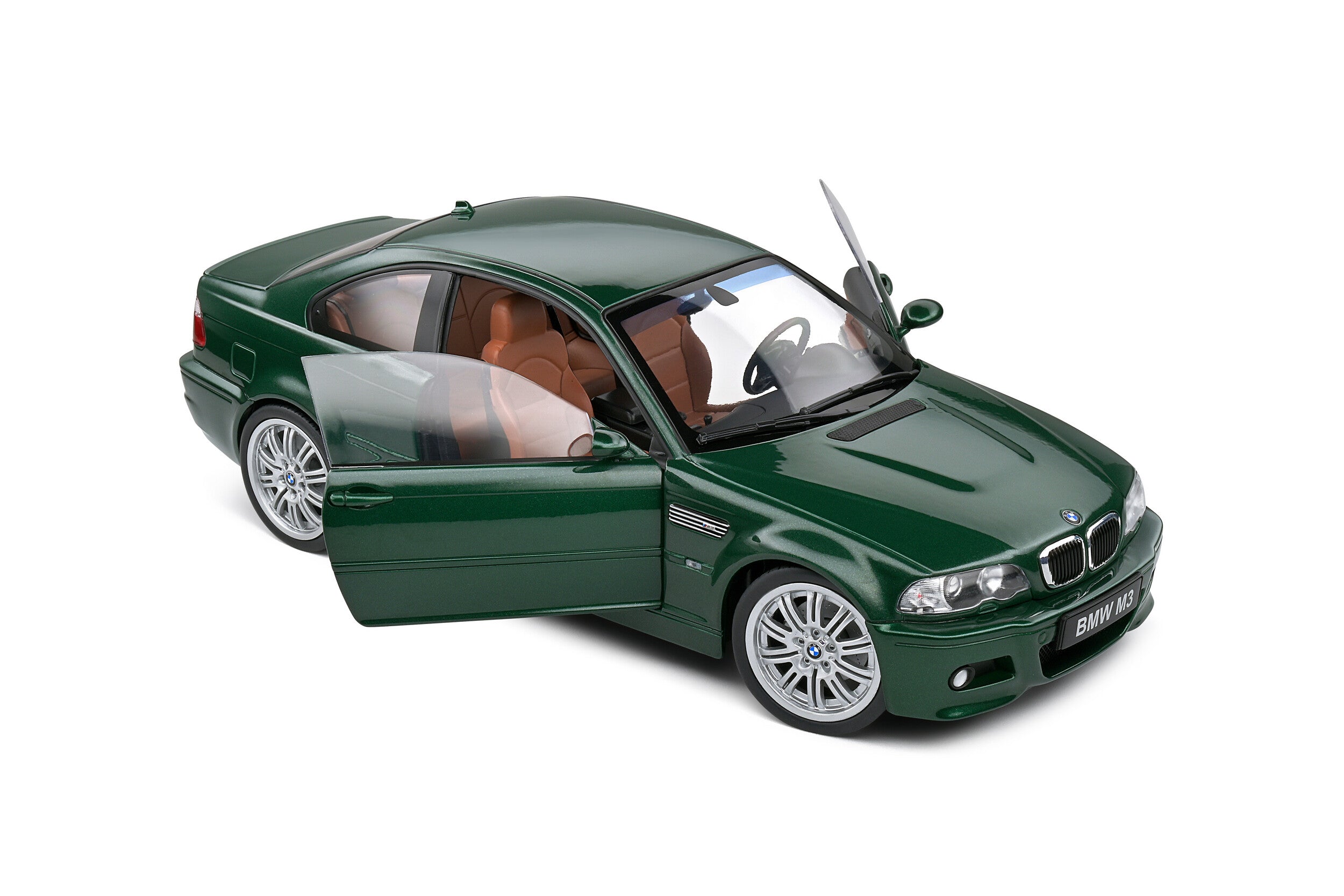 Solido 2000 BMW E46 M3 Coupe Oxford Green 1/18 scale diecast model