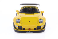 Solido 2023 Porsche RWB Bodykit Midas touch Yellow 1/18 scale diecast model car