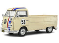 Solido VOLKSWAGEN T1 PICK UP RACER 53 - 1950 - Beige Diecast Model 1/18