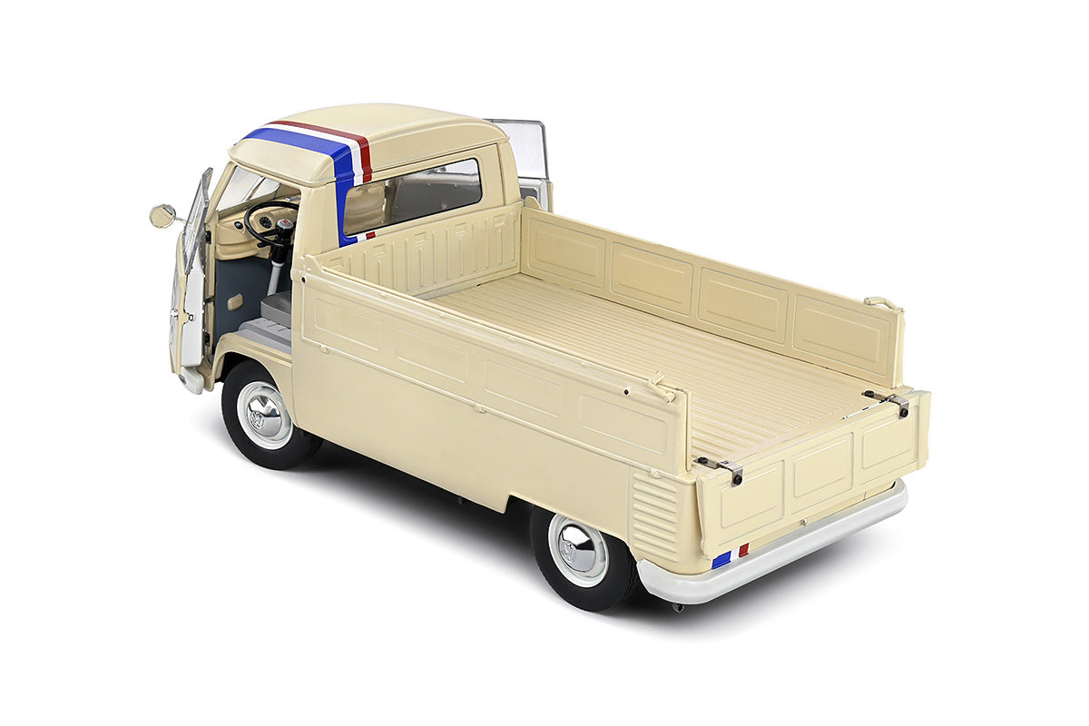 Solido VOLKSWAGEN T1 PICK UP RACER 53 - 1950 - Beige Diecast Model 1/18