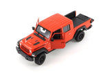 Welly 2020 Jeep Gladiator Pickup orange diecast car 1/24 scale