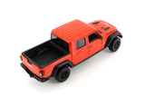 Welly 2020 Jeep Gladiator Pickup orange diecast car 1/24 scale