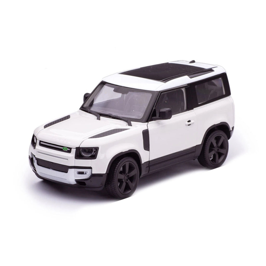 Welly 2020 Land Rover Defender white diecast car 1/24 scale
