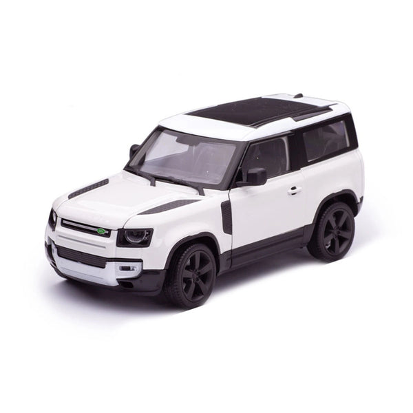 Welly 2020 Land Rover Defender white diecast car 1/24 scale