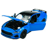 Welly 2024 Ford Mustang GT Blue diecast car 1/24 scale
