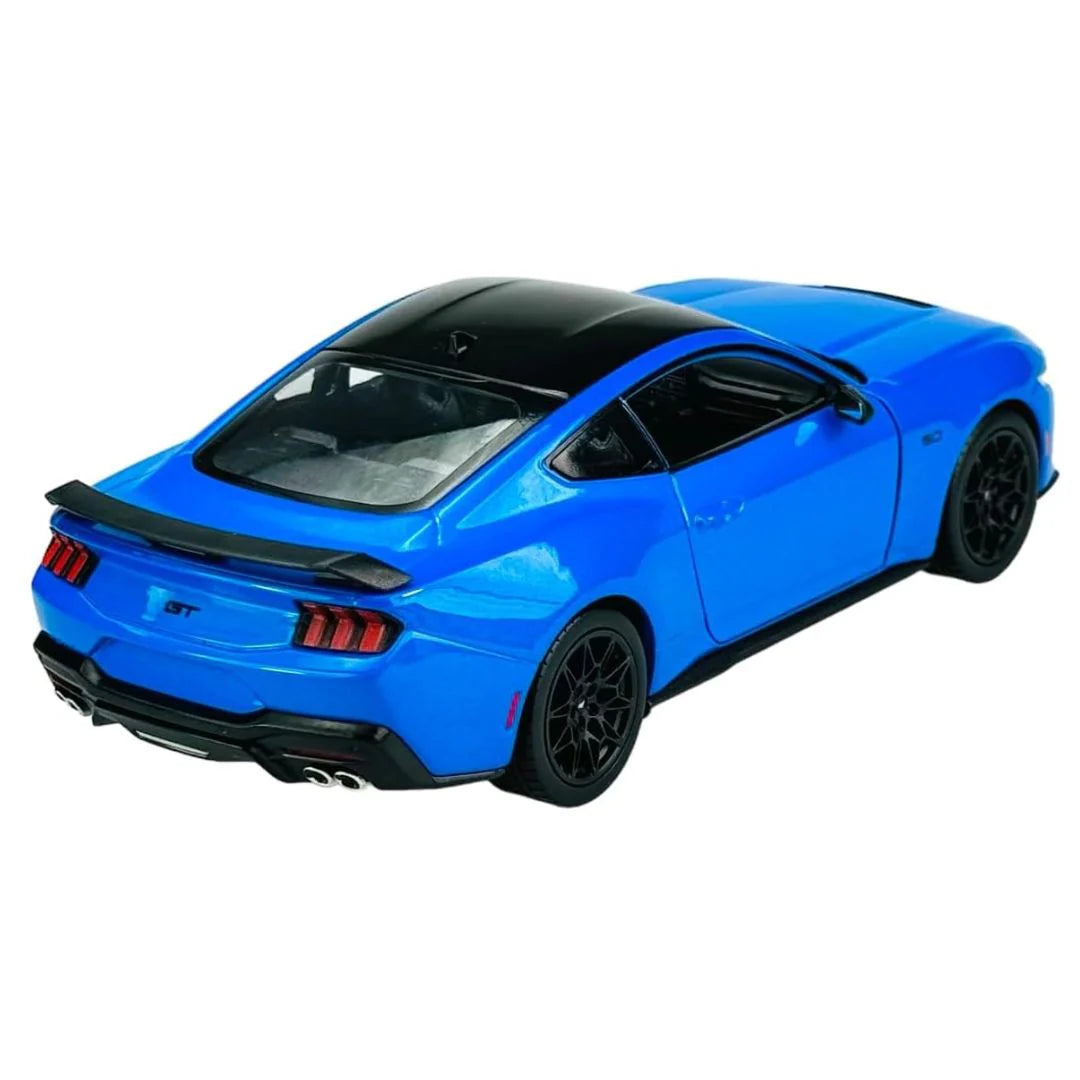 Welly 2024 Ford Mustang GT Blue diecast car 1/24 scale