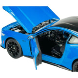 Welly 2024 Ford Mustang GT Blue diecast car 1/24 scale