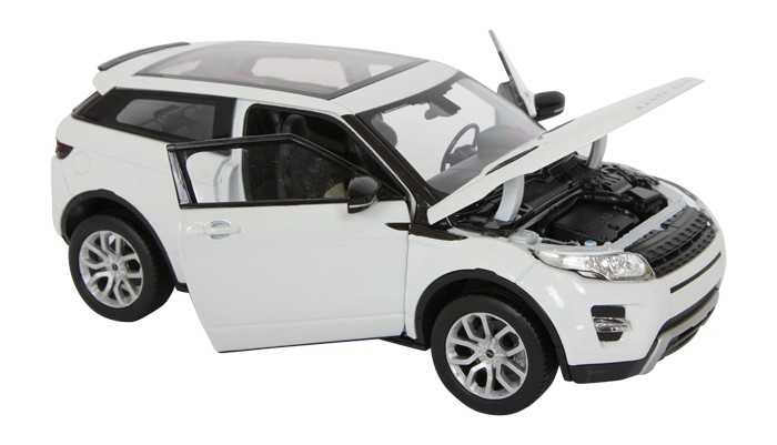 Welly Land Rover Range Rover Evoque white diecast car 1/24 scale