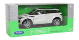 Welly Land Rover Range Rover Evoque white diecast car 1/24 scale