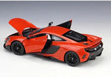 Welly Mclaren 675LT Coupe Orange diecast car 1/24 scale