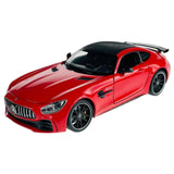 Welly Mercedes AMG GT R Red diecast car 1/24 scale