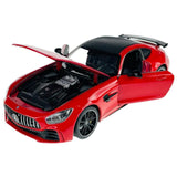Welly Mercedes AMG GT R Red diecast car 1/24 scale