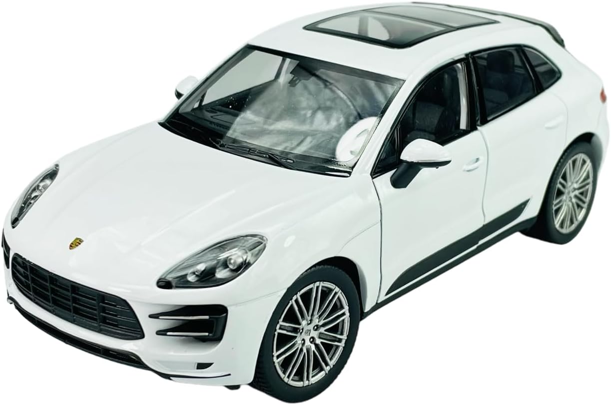 Welly Porsche Macan Turbo White diecast car 1/24 scale