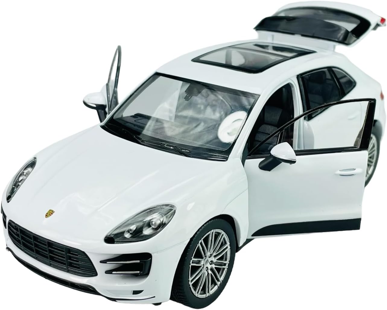 Welly Porsche Macan Turbo White diecast car 1/24 scale