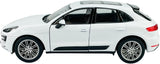 Welly Porsche Macan Turbo White diecast car 1/24 scale