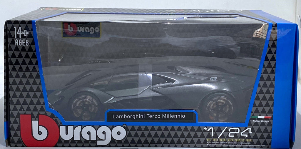 Bburago Lamborghini Terzo Millennio Grey 1/24