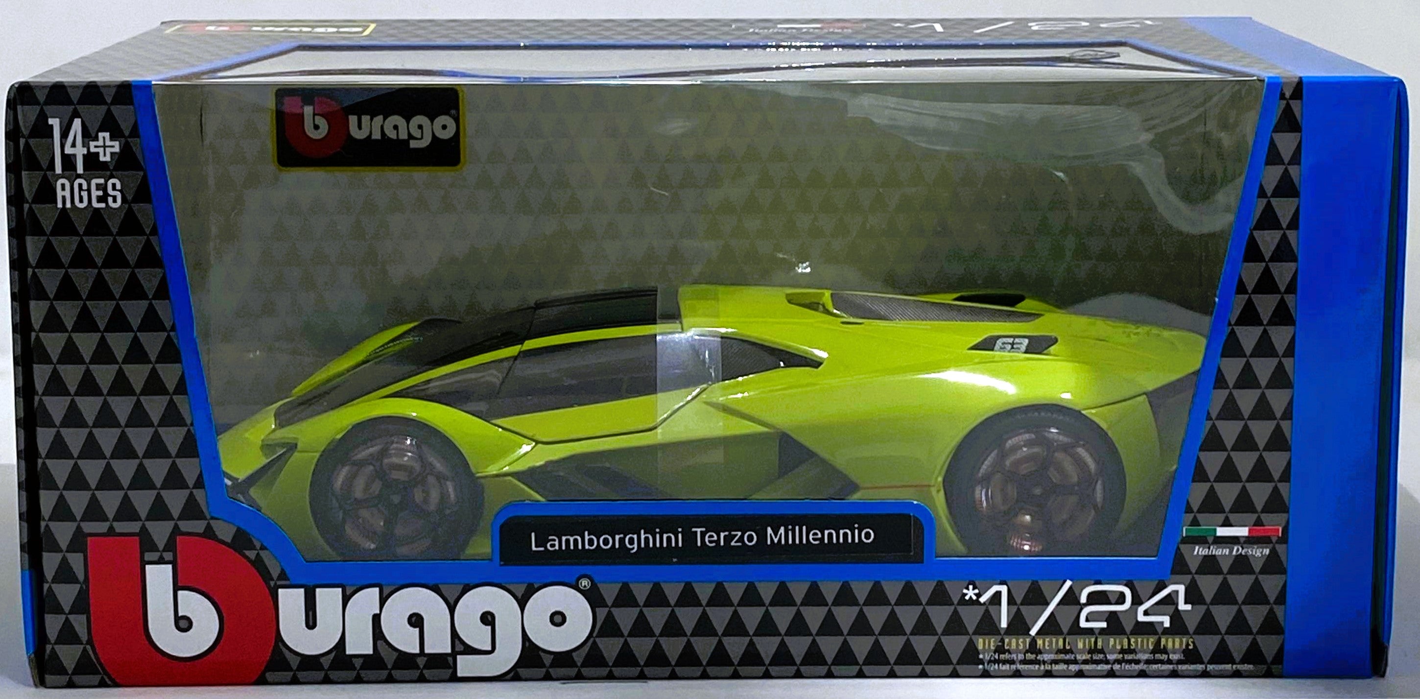 Bburago Lamborghini Terzo Millennio Green 1/24