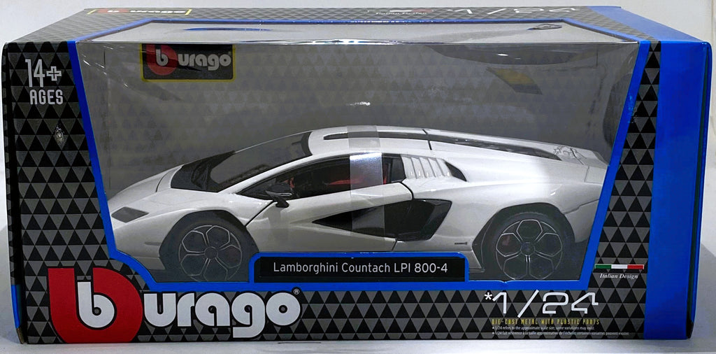 Bburago Lamborghini Countach LPI 800-4 White 1/24