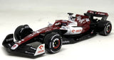 Bburago F1- ALFA ROMEO - F1 C42 TEAM ORLEN RACING N 24 BAHRAIN GP 2022 Zhou Guanyu 1/43 18-38068Z