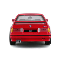 Bburago 1988 BMW 3 series M3 E car diecast model 1/24 red