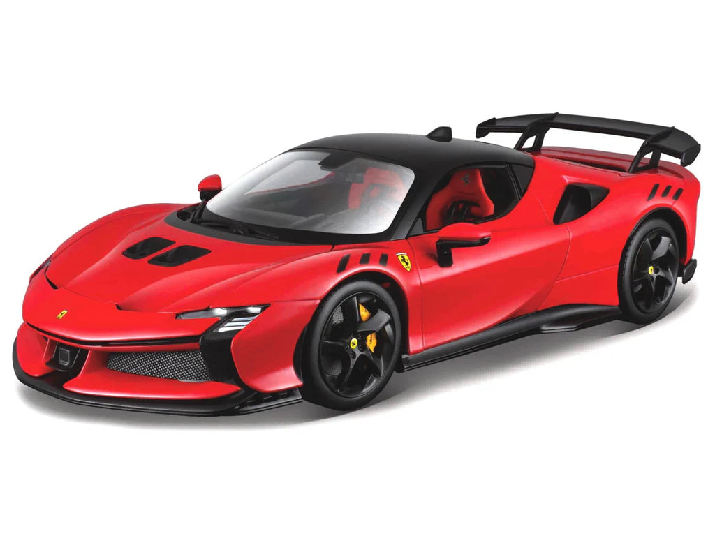 Ferrari SF 90 XX Stradale 2024 Rosso Corsa 1/24 Diecast Model Car