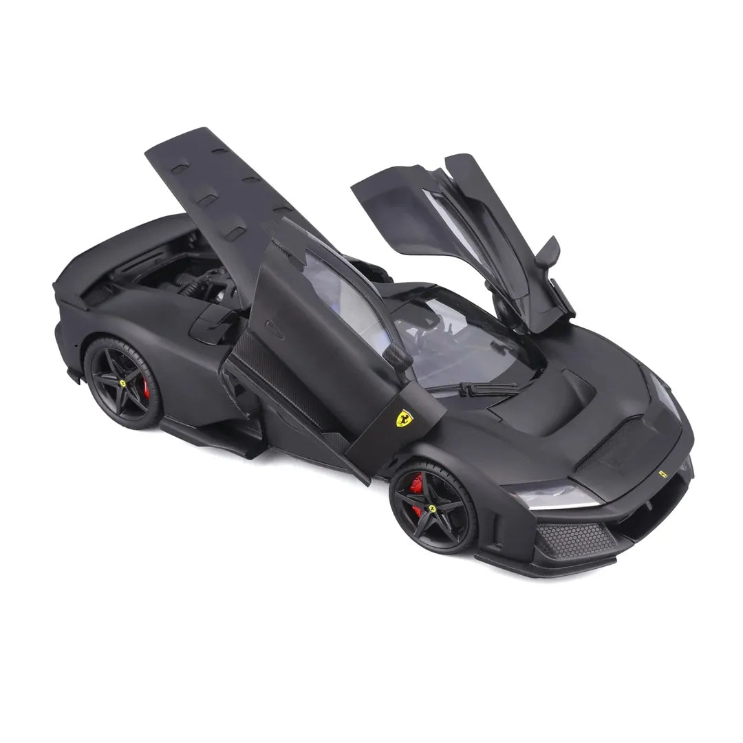 Ferrari F80 1/18 diecast scale car model by Bburago black