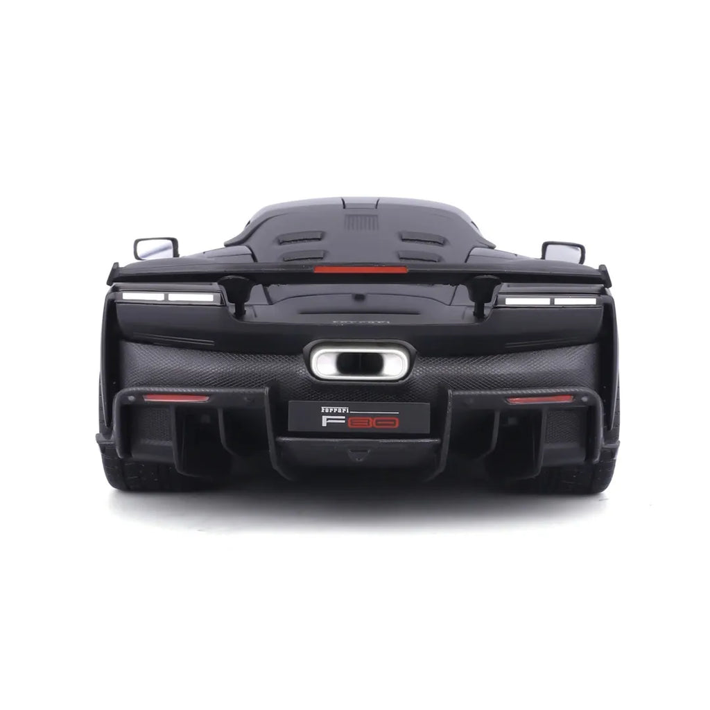 Ferrari F80 1/18 diecast scale car model by Bburago black